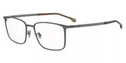 BOSS 1823/G Asian Fit SVK Men's Glasses Gunmetal Size 55 - Private Health Rebate - Blue Light Block Available