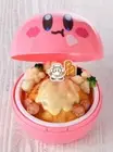Kirby Cafe Souvenir Lunch Box Kirby's Dream Land Nintendo Pink NEW KC Bowl cute