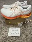 ***VERY RARE*** Asics Gel-Kayano 29 White/Orange Size 11