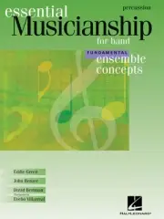 Ensemble Concepts for Band - Fundamental Level Percussion Book 000960127