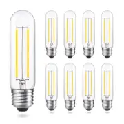 Dimmable T10 LED Bulbs, 5000K Daylight T30 LED Tubular Edison Light Bulbs 2W ...