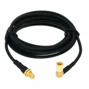 Microdot 90° M to F RG174 Cable 1~10M For Accelerometer Transducer