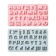 Russian Letters Shape Hand-making Cake Mold Fondant Moulds Baking Accessories