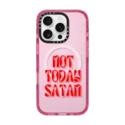 iPhone 16 Pro Impact Case MagSafe Compatible Not Today Satan