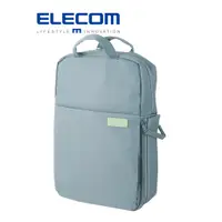 在飛比找蝦皮商城優惠-【日本ELECOM】 帆布多功能3WAY薄型 防潑水後背包O