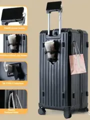25-Inch Noiseless Universal Wheel Thickened Luggage With Password Lock