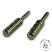Kluson Conversion Posts M8 Nashville Tune-O-Matic to 6-32 ABR-1 Bridge - Nickel