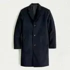 J Crew Ludlow topcoat in wool-cashmere AA149 40R Navy