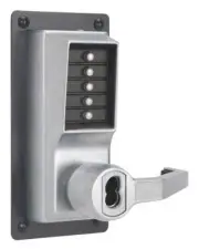 Kaba Simplex LP1000 LRP1020S-26D-41 Lever Pushbutton Combination Lock