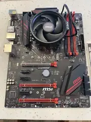 NEW MSI X470 GAMING PLUS Motherboard Socket AM4 DDR4 DVI+HDMI ATX Mainboard AMD