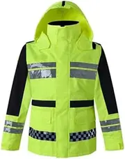 Safety Vest High Visibility Safety Vest Fluorescent Yellow Reflective Jacket 100% Polyester Waterproof And Breathable Safety Vest Reflective Suit breathable