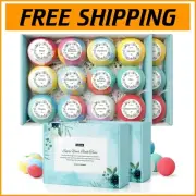 Luxury Bath Bombs for Women: 24pcs, Vibrant Colors & Relaxing Experience