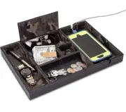 HOUNDSBAY Victory Valet Tray for Men, Camo Gifts for Men, Handmade