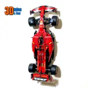 Wall Mount Bracket for LEGO Technic Ferrari SF-24 F1 car (set 42207)