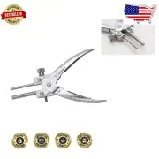 Professional-grade Parallel Round Pliers - 6mm & 4mm Jaws for Shape Replication