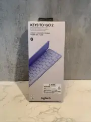 Logitech Keys-to-GO 2 Portable Bluetooth Tablet Keyboard Lilac SEALED