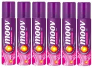 6 Bottles x 80g each MOOV Spray- Relieves Muscle Pain- Ayurvedic Pain Relieve