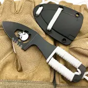 NEW Phantom Mini Fixed Knife Camping Hunting Survival Tactical Straight Knives