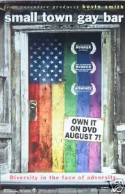 Small Town Gay Bar promotional poster - 11 x 17 inches - Kevin Smith