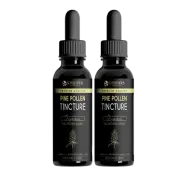 Pine Pollen Tincture 100ml - Pure Wild Harvested & Organic - Raw, pure & potent