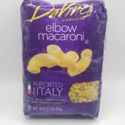 DaVinci Elbow Macaroni Pasta Italy Import 16 Oz Bag EXP 05/26