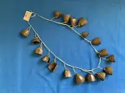 30” Brazilian Rattle Necklace Ceremonial Indigenous Seed Shaker from Amazonia