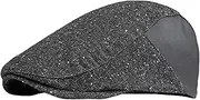 [Lifup] Newsboy Hats for Men Classic Herringbone Cotton Flat Cap Ivy Driving Cabbie Hunting Cap Fashion Irish Hat