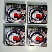 Studio Nova Vintage Apple Sweet Dish Delight Candy Dish Glass New Set of 4