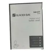 Glacier Bay Lift-Off Elongated Closed Front Toilet Seat in White 546077