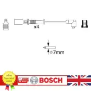 Ignition Cable Kit For Fiat CINQUECENTO PALIO PANDA PUNTO 46419013 , 0986356754