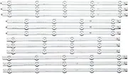 SCPCKZETZN LED Backlight Strip Replacement Fit for LG 47LA 47LN 6916L-1259A 6916L-1260A 6916L-1261A 6916L-1262A 6916L-1174A 1175A 1176A 1177A 12pcs