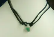 Colombian Emerald Raw Mineral Beryl with crystals 15.00 Cts Cow Leather Muzo Min