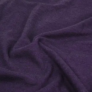 ROBERTA諾貝達 台灣製 修身版 簡約百搭 保暖長袖POLO衫 紫色