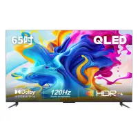 在飛比找momo購物網優惠-【TCL】65型 4K QLED 4K 120Hz DLG 