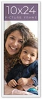 10x24 Frame White Real Wood Picture Frame Width 0.75 inches | Interior Frame Dep