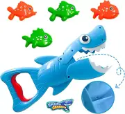 Bath Toys for Kids Ages 1-3 Shark Bath Toys Baby Pool Bathtub Toys Shark Grabber