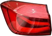 LED Tail Light, Compatible With BMW F30 2016-2018 Rear Tail Light Rear Brake Light Bumper Fog Light Car Accessories(Left Outer)