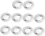 Mikinona 100pcs Hair Net for Women - Invisible Nylon Black Elastic Mesh Bun Cover - Jewelry and Food Nets - Wig and Bun Accessories