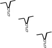 3pcs Metal Rain Chain Hook Outdoor Gutter Rain Chain Adapter for Easy Install