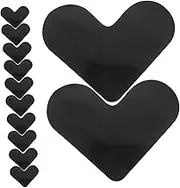Gripper for Rug 12pcs Rug Pad Grippers Pu Rug Pad Grippers for Hardwood Floors Non Skid Rug Pad Tape Washable Black