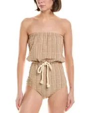 Lisa Marie Fernandez Victor Strapless Maillot One-Piece