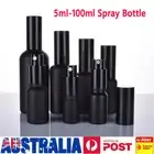 5ml-100ml Black Glass Empty Pump Bottle Perfume Spray Bottle Fine Mist Atomizer