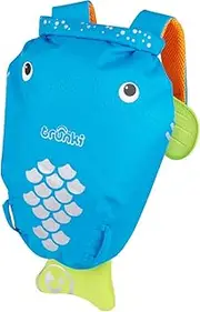 Trunki Kid’s Waterproof Swim & Gym Bag – PaddlePak (Blue)