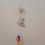 Butterfly Sun Catchers, Crystal Window Decor, Prisms for Garden, Home & Car