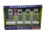 American Telecom DECT 6.0 Cordless Phone 4 Pack RA2364HH | Brand New in Box