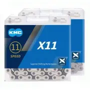 KMC X11 11 Speed 114 Link Road / MTB Bike Chain Campagnolo Shimano Sram