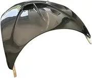 S Style Carbon Fiber Hood Compatible For Ferrari 458 Speciale 2011-2016 Car Bonnet(Single-sided carbon)