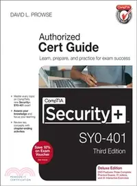 在飛比找三民網路書店優惠-CompTIA Security+ SY0-401 Auth