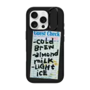 iPhone 16 Pro Impact Ring Stand Case MagSafe Compatible Cold Brew Almond Milk Light Ice
