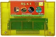 Royal Retro Super 65 in 1 Hack Edition for 16 bit video game cartridge for USA version game player (30 games Can Battery Save)